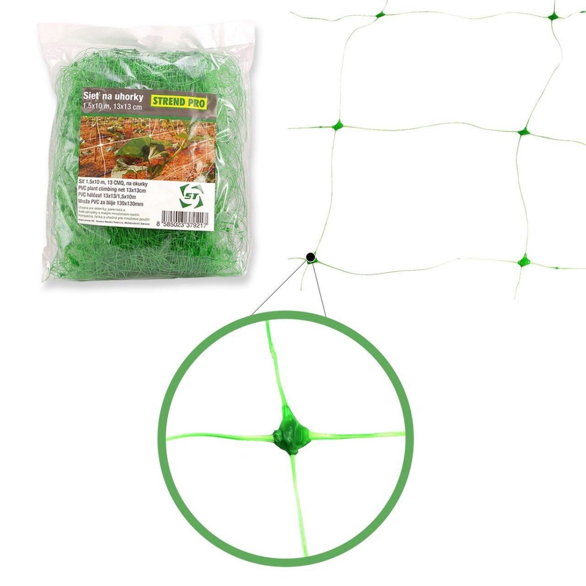 Plasa Pvc, Pentru Urcarea Plantelor In Cultura Castravetilor, 1.5X10 M  