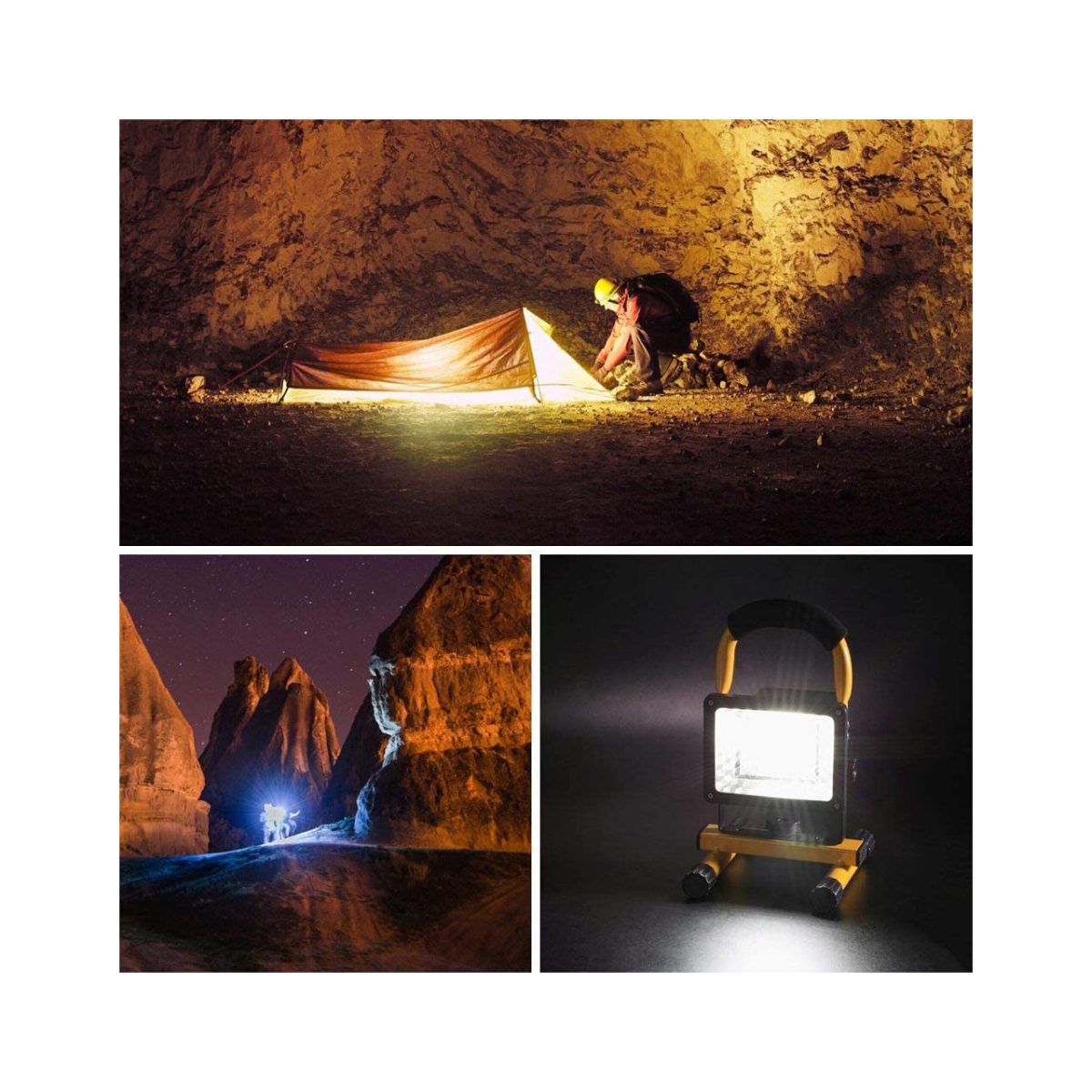 Proiector Lucru, Led Smd, Cu Acumulator Si Maner, 10 W, 800 Lm, Ip54, Strend Pro