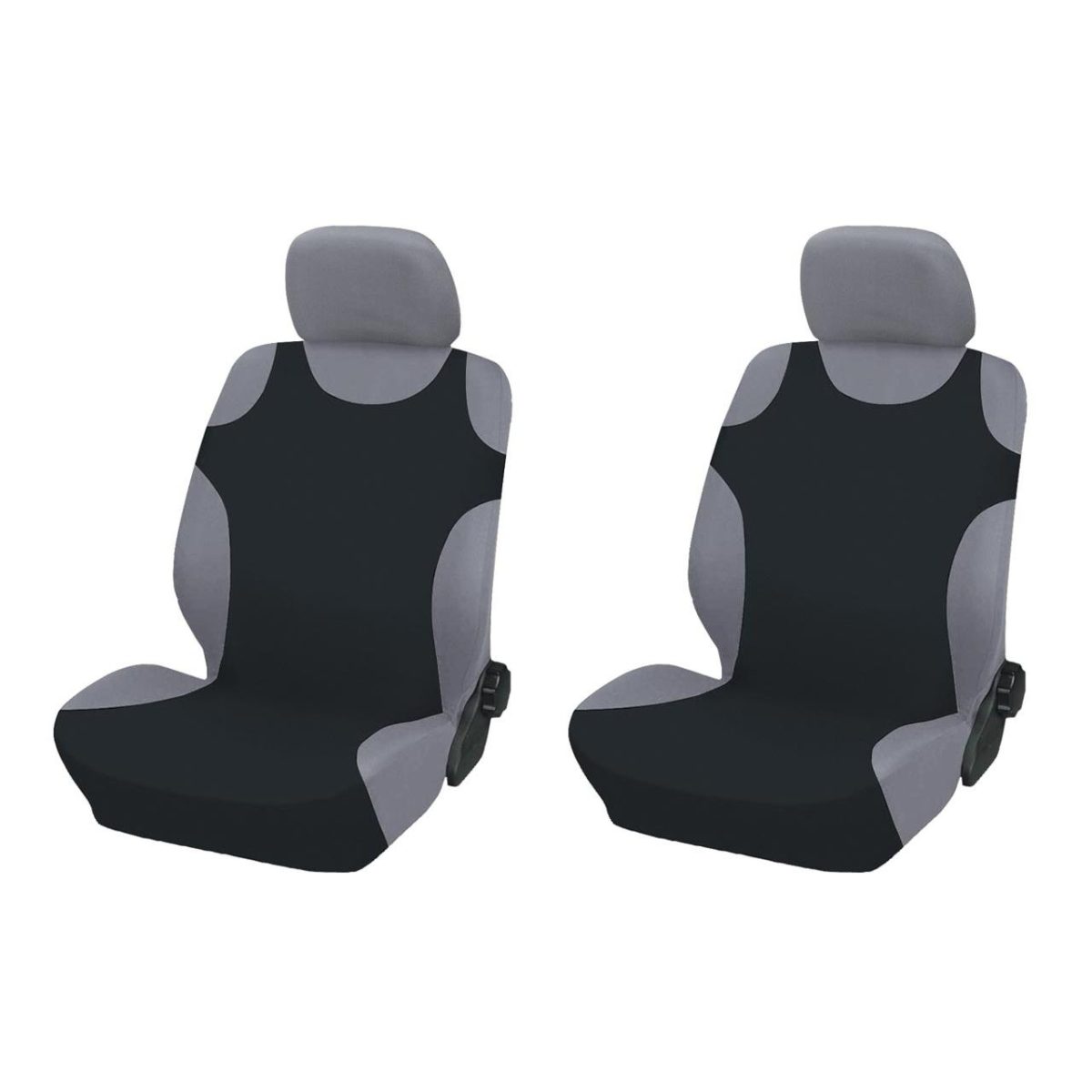 Huse Auto Tip Maiou Fata Negru 2 Buc