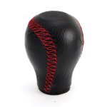 Nuca schimbator de viteza din piele cu cusatura rosie