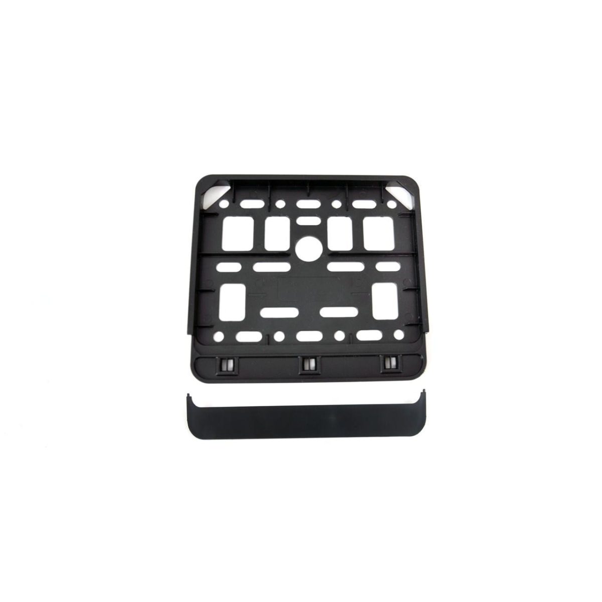 Suport Numar Inmatriculare Negru Pentru Scooter 11.4 X 14Cm