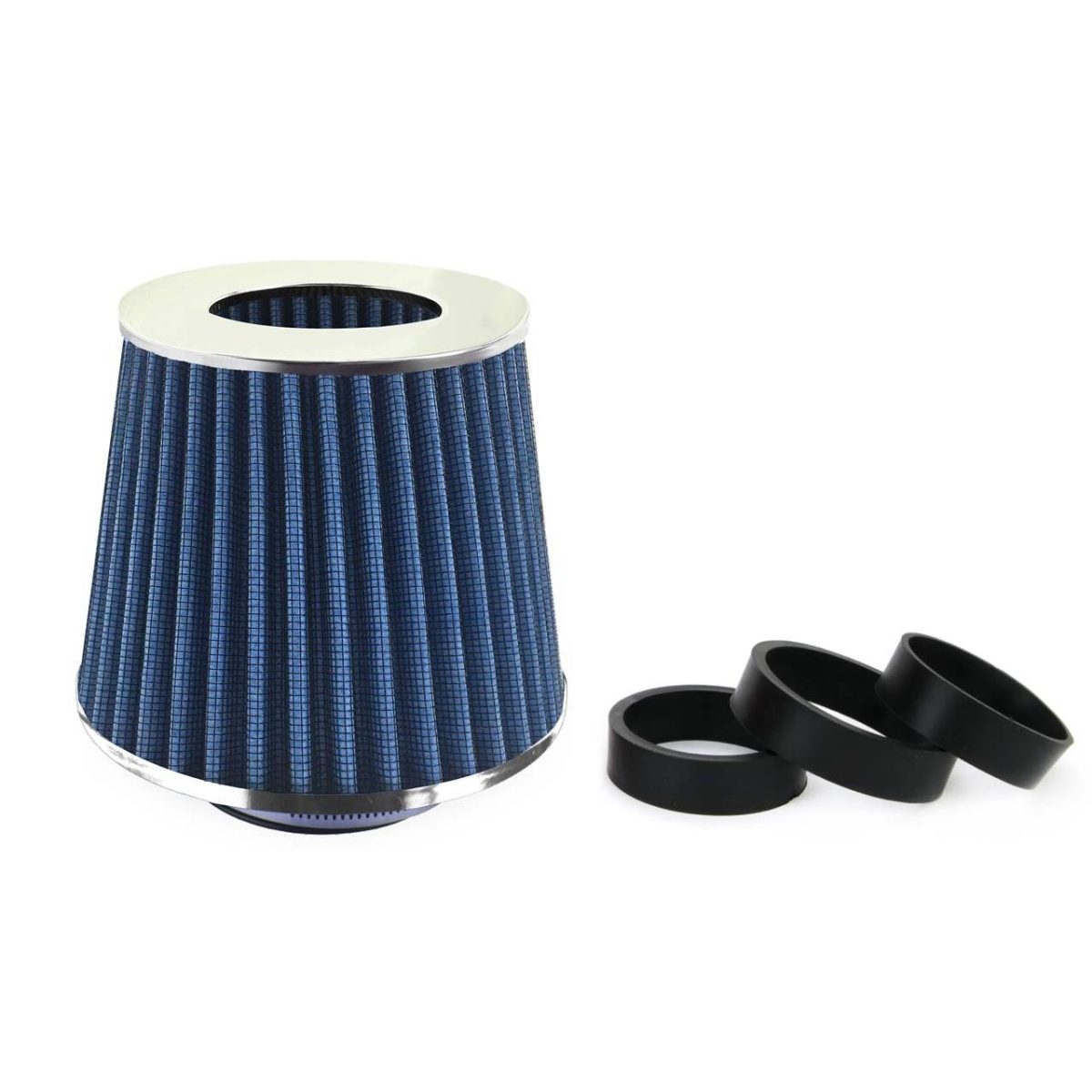 Filtru De Aer Conic Albastru Cu 3 Adaptoare