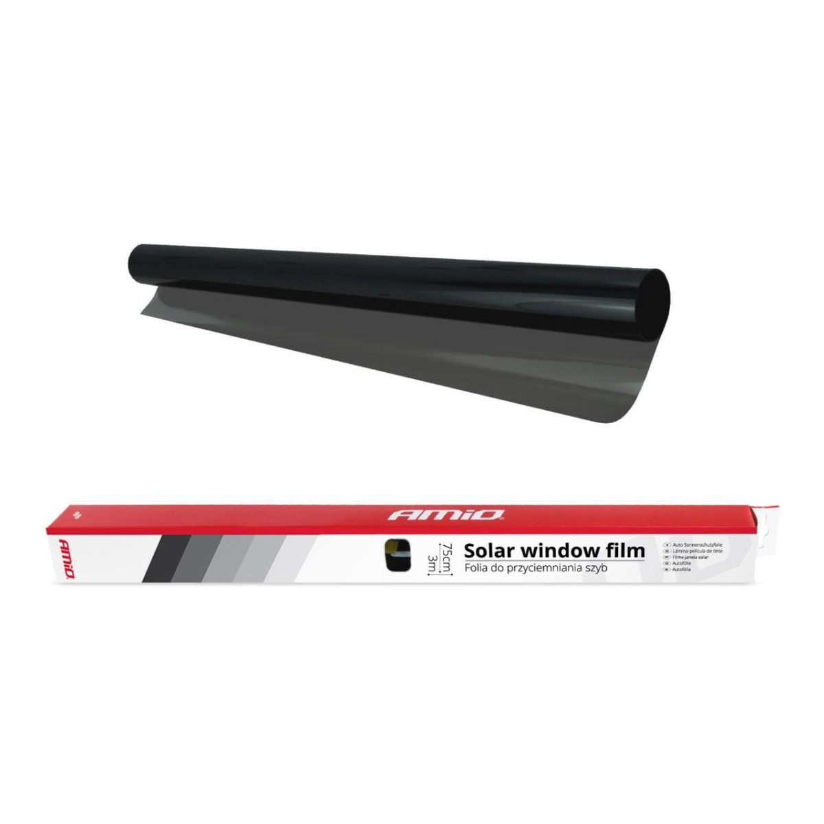Folie Fumurie Pentru Geamuri Dark Black 0.75 X 3M (15%)