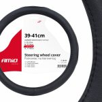 Husa volan neagra SWC-09-L (39-41cm)