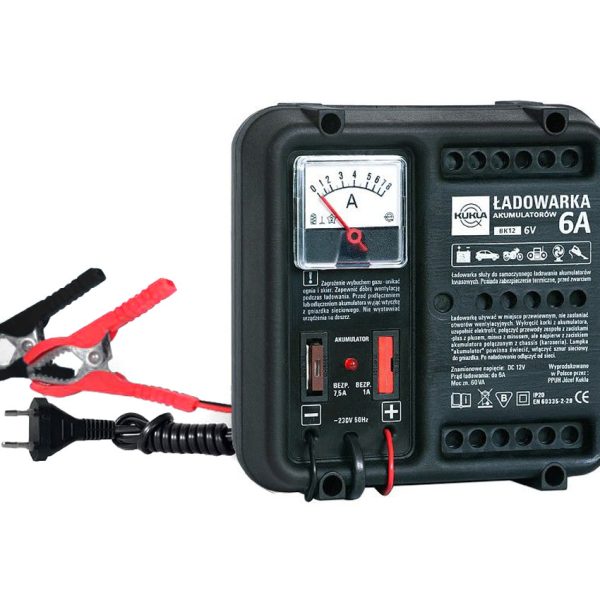 Redresor auto cu indicator analog BK 12/6 6A