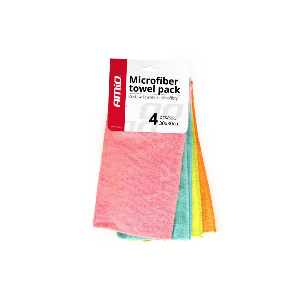 Set Lavete Microfibre 4 Buc 30X30 Cwash-02