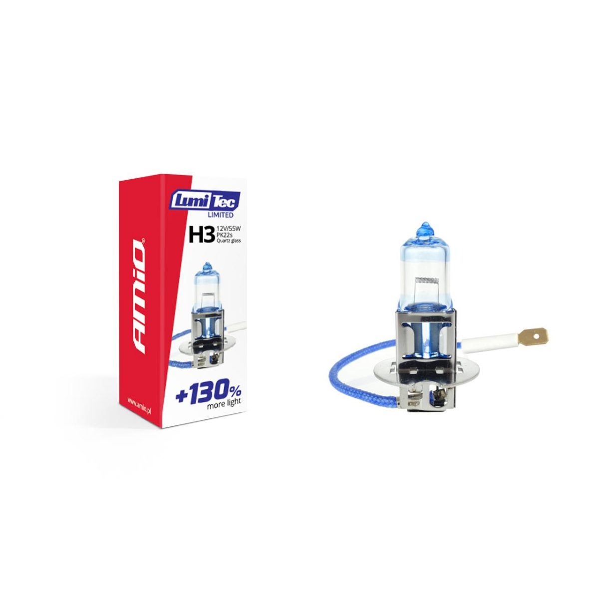 Bec Halogen H3 12V 55W Lumitec Limited + 130%