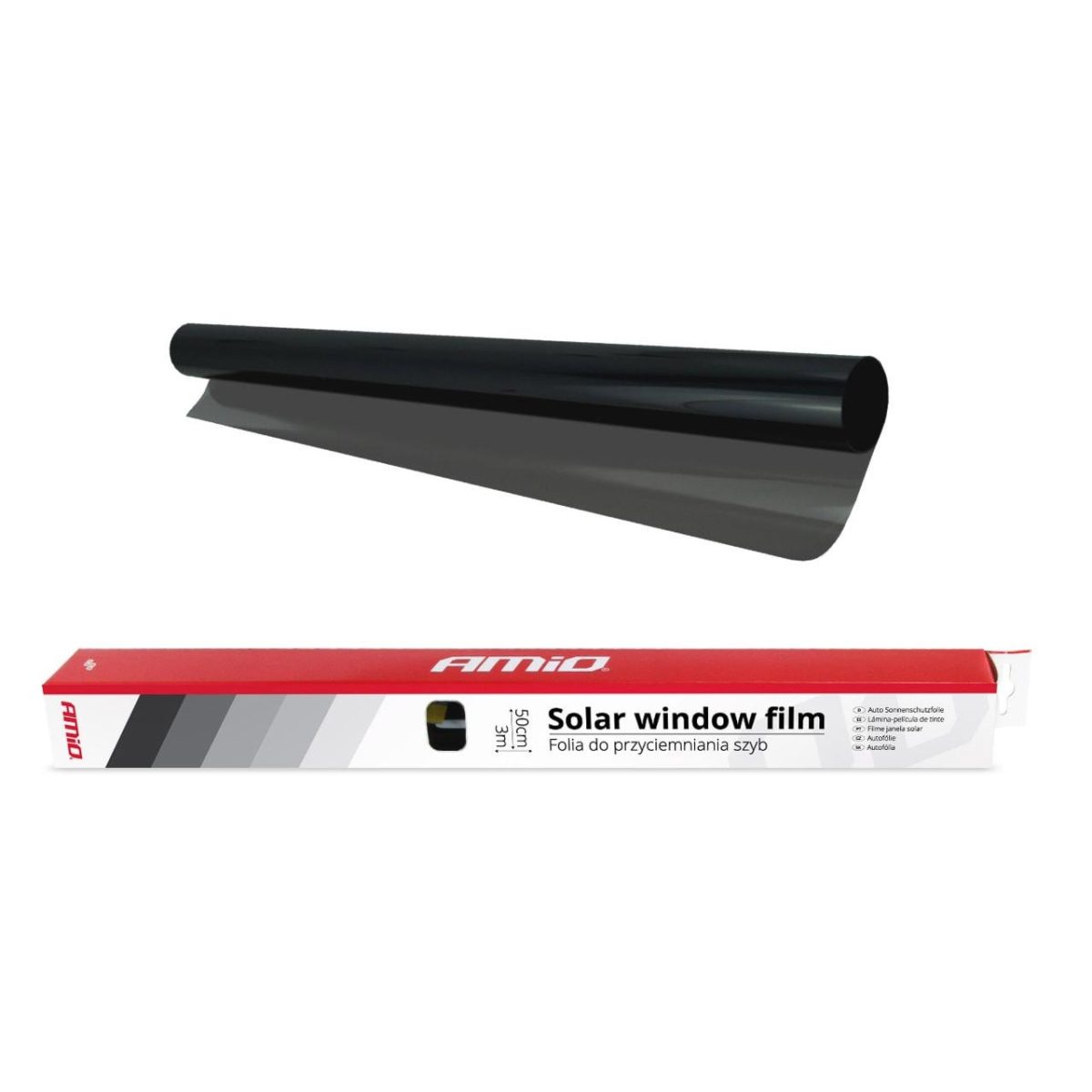 Folie Fumurie Pentru Geamuri Dark Black 0.5 X 3M (15%)