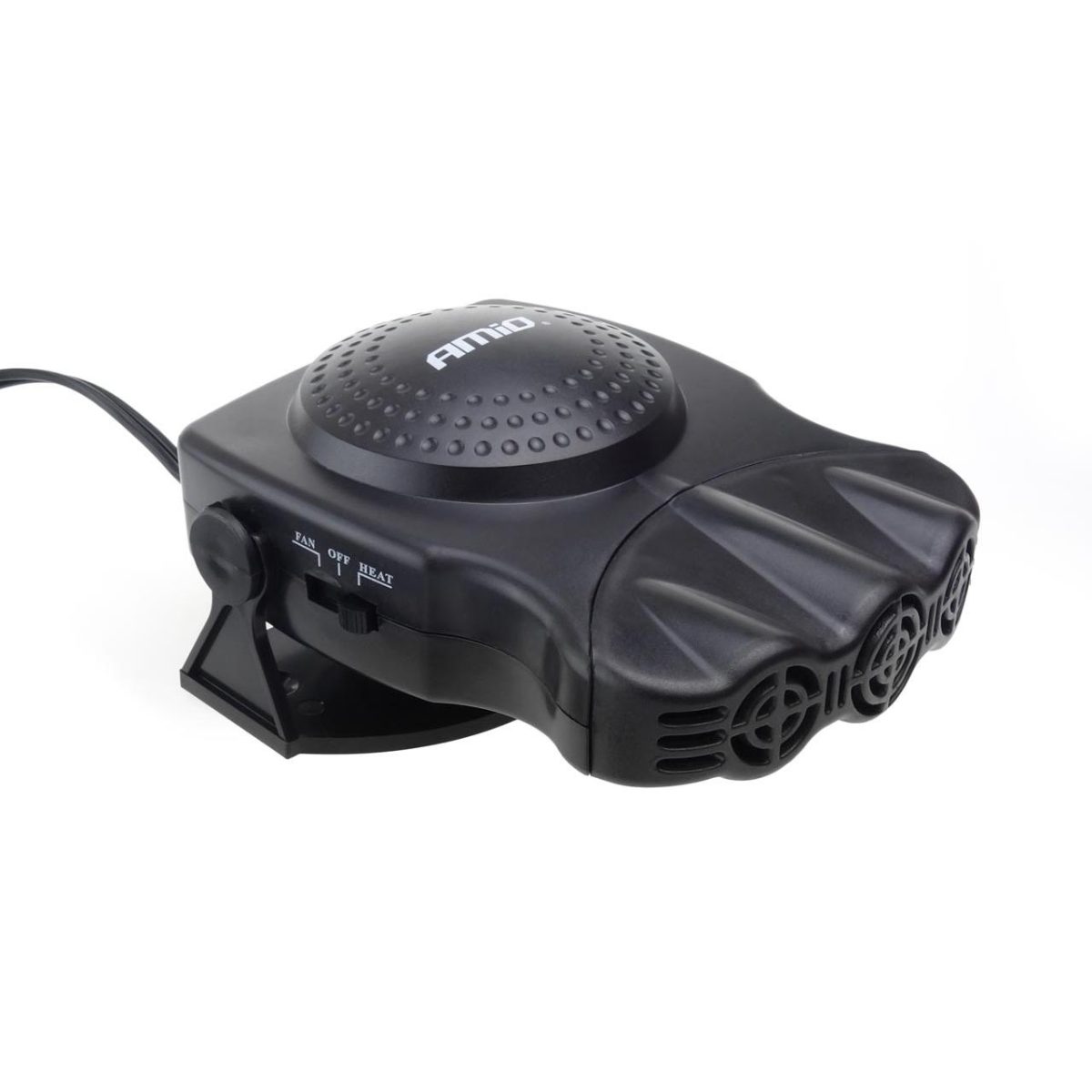 Aeroterma Auto 2In1, Ventilate, Incalzire Rapida Si Dezghetare Geamuri, 12V, Putere 150W, Cu Mufa De Bricheta