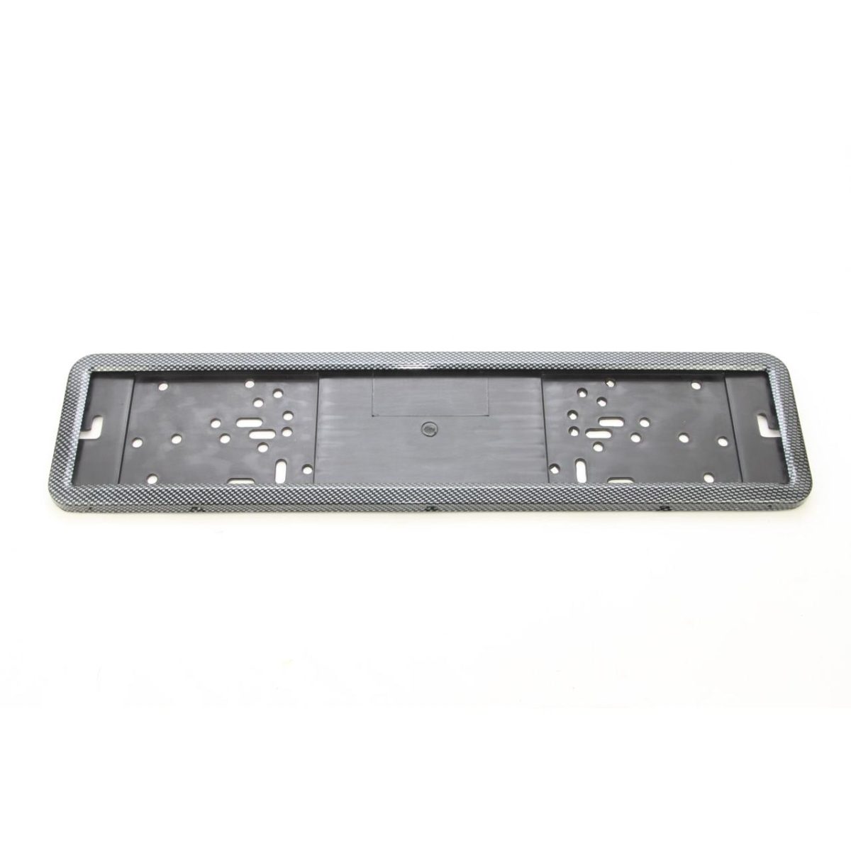 Suport Numar Inmatriculare Inox + Finisaj Carbon, Lpf 002