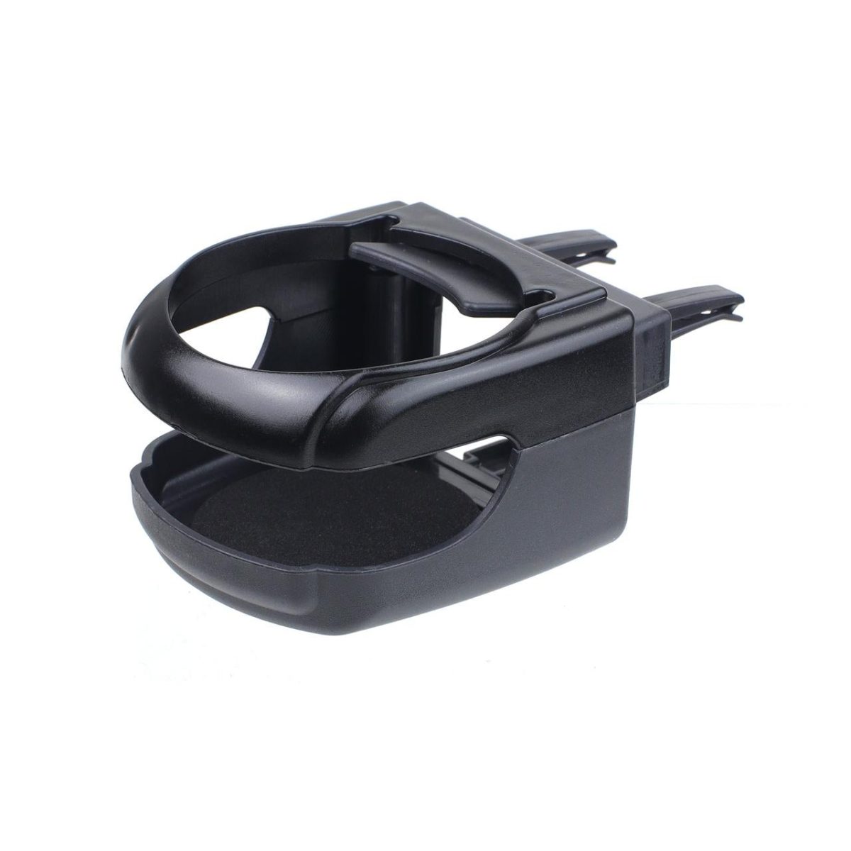 Suport Auto Universal Pentru Pahare, Montaj In Grila De Ventilatie, Culoare Neagra, Dh-03