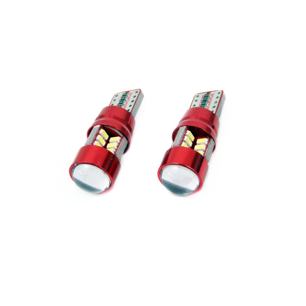 Set Becuri Auto Cu Led Canbus Compatibil T10E W5W 27 Smd Alb 12V/24V, Destinat Competitiilor Auto Sau Off-Road - Imagine 1