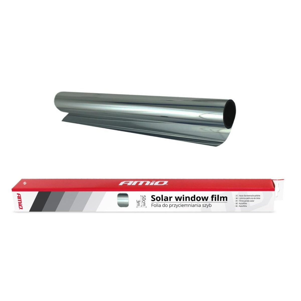 Folie Tip Oglinda Pentru Geamuri Silver 0.5X3M(15%)