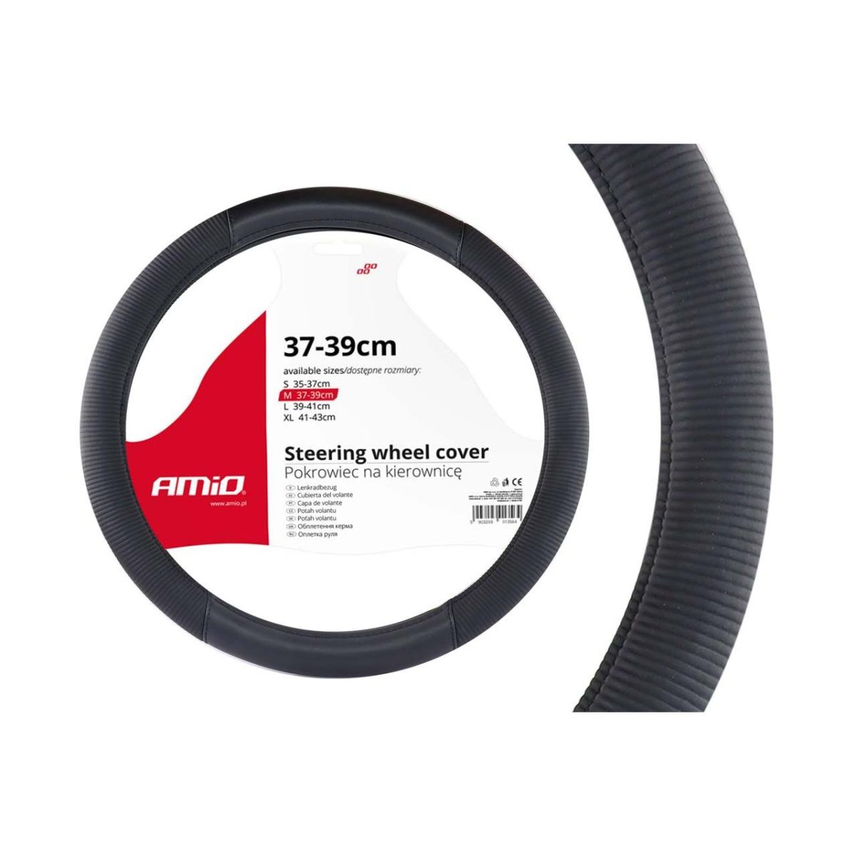 Husa Volan Neagra Model Relax Swc-24-M (37-39Cm)
