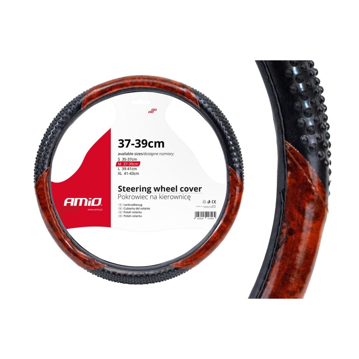 Husa Volan Imitatie Lemn Swc-11-M (37-39Cm)