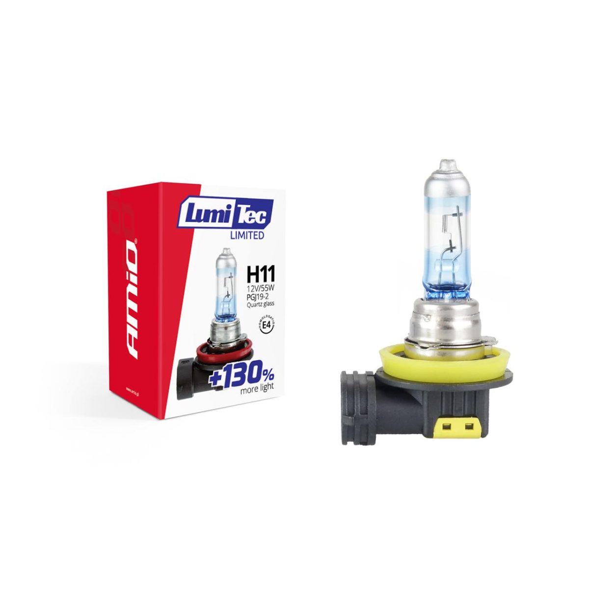Bec Halogen H11 12V 55W Lumitec Limited + 130%