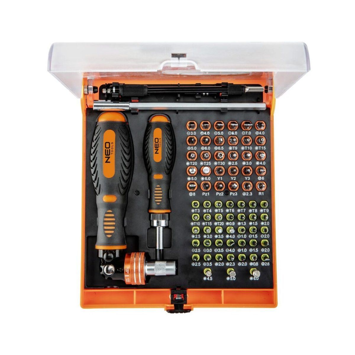 Set Varfuri, Biti, Cu Maner, 73 Buc, Neo