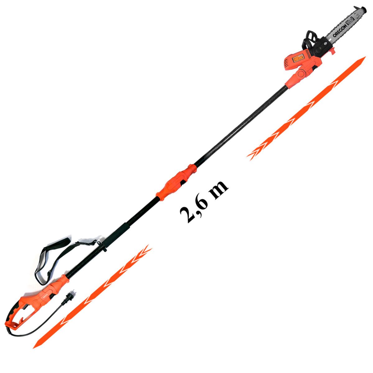 Drujba Electrica Pentru Crengi 900 W, Maner Telescopic