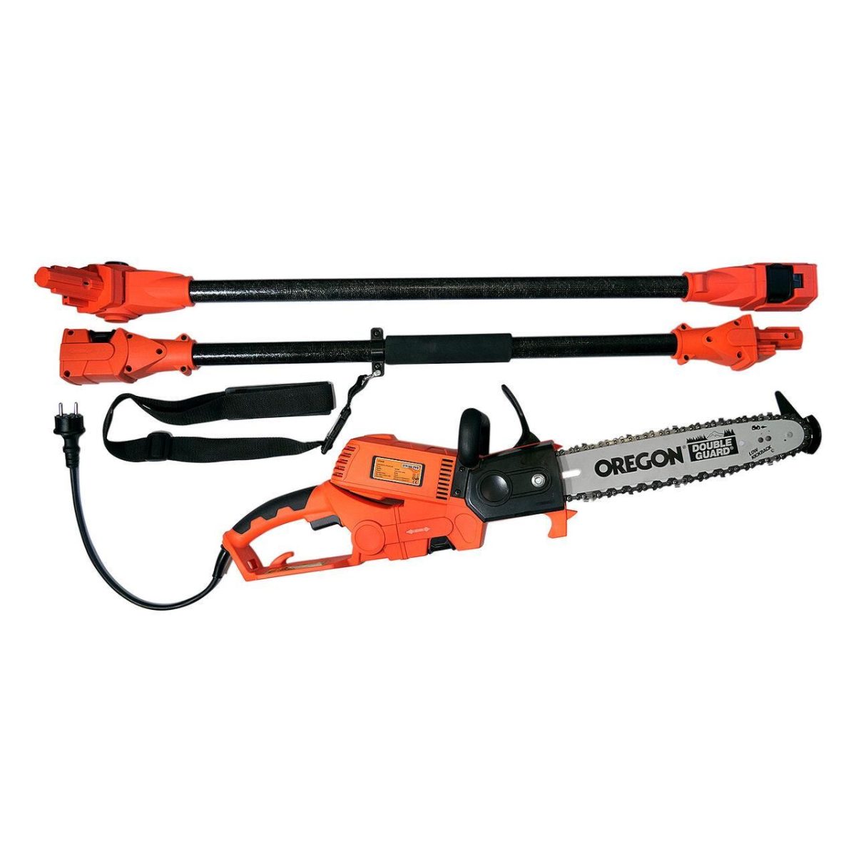 Drujba Electrica Pentru Crengi, 900 W, Maner Telescopic 1.7-2.6 M, 23.5 Cm, Strend Pro