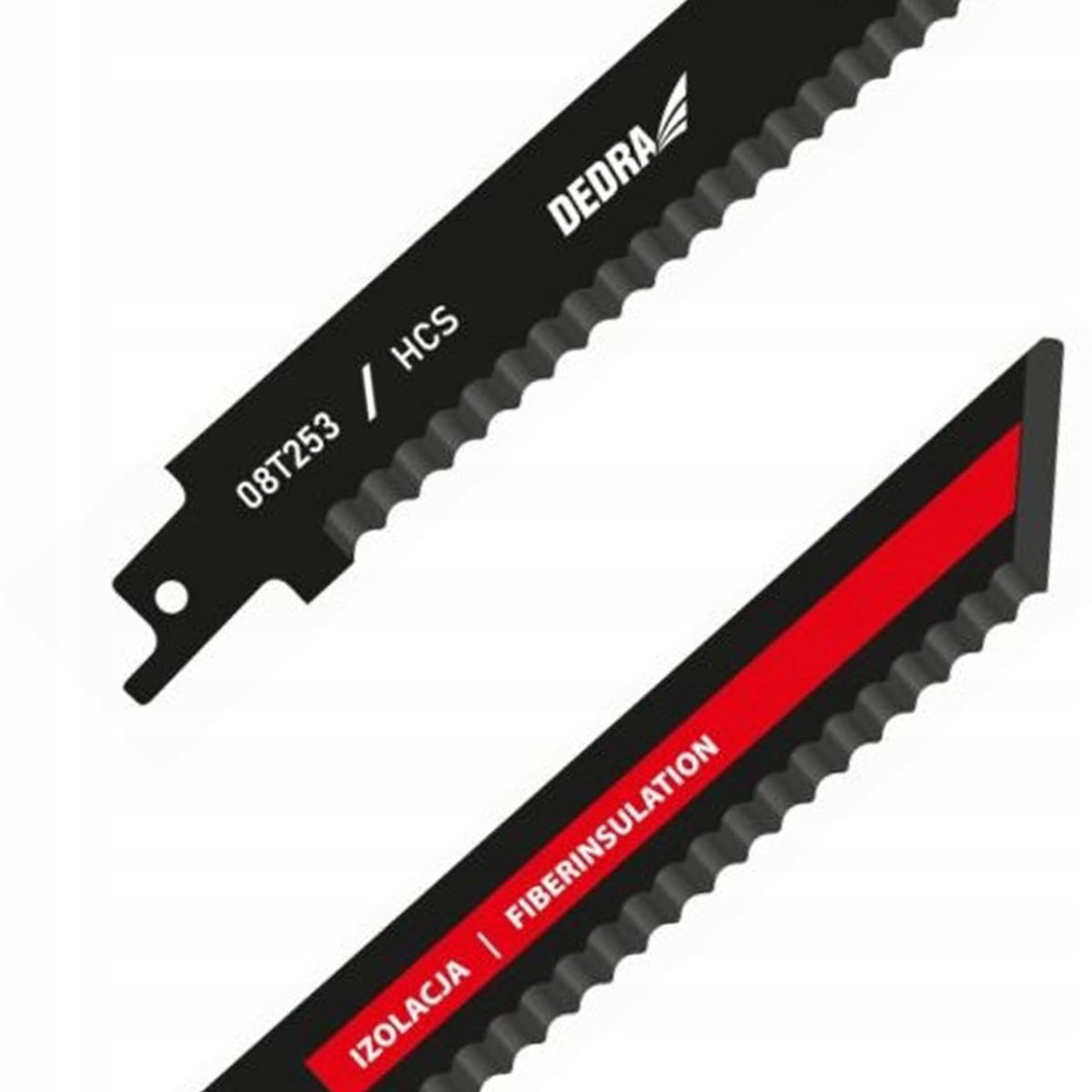 Panza, Lama, Fierastrau Tip Sabie, Pentru Izolatii Termice, Hcs, Set 2 Buc, 225 Mm, Dedra