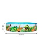 Piscina perete rigid, pentru copii, rotunda, PVC, 183×38 cm, Bestway Odyssey
