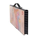 Set pictura si desen pentru copii, trusa plastic neagra, 86 piese, Isotrade