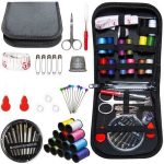 Trusa de croitorie, ace cusut, papiote diverse culori, foarfeca si accesorii, 70 piese - imagine 19
