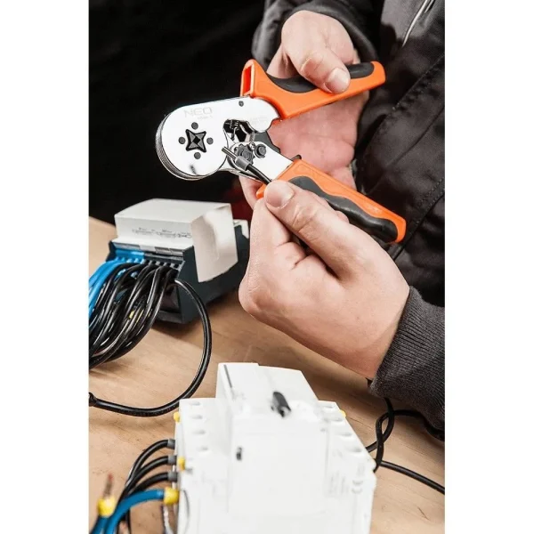 Cleste de sertizat terminale 0.25-6 mm, 170 mm, NEO