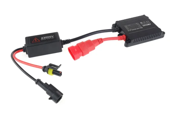Kit XENON AC model SLIM, compatibil H4-3 BIXENON, 35W, 9-16V, 4300K, destinat competitiilor auto sau off-road