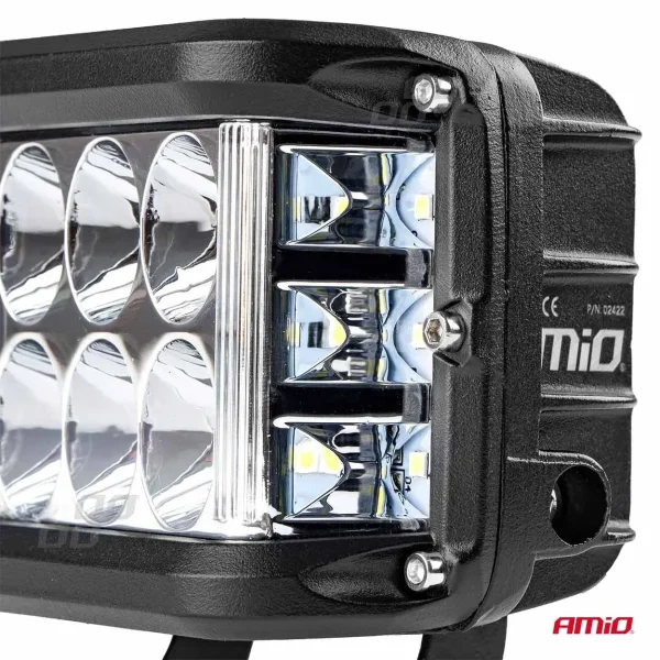 Proiector LED pentru Off-Road, ATV, SSV, culoare 6500K, cu doua functii, tensiune 9 - 36V, dimensiune, 110 x 75 mm