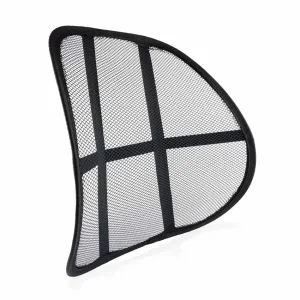 Pernita scaun cu suport lombar pentru corectare postura, culoare Neagra