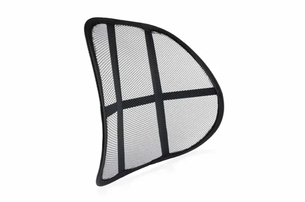 Pernita scaun cu suport lombar pentru corectare postura, culoare Neagra