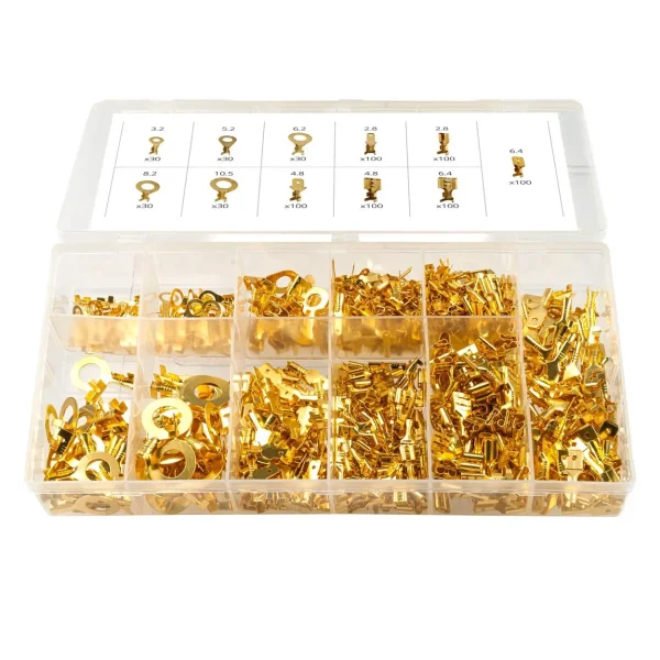 Set 750 conectori terminali pentru circuite electrice