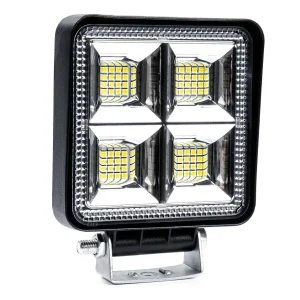Proiector LED pentru Off-Road, ATV, SSV, putere 192W, culoare 6500K, tensiune 9-36V, dimensiuni 110 x 110 x 35 mm
