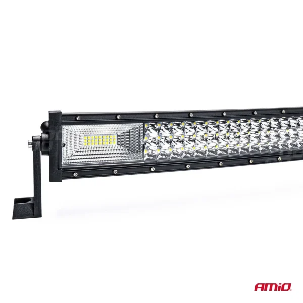 Proiector LED BAR model "CURBAT" pentru Off-Road, ATV, SSV, putere 324 W, culoare 6500K, tensiune 9-36V, dimensiuni 520 x 80 x 84 mm