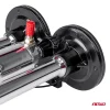 Claxon Camion de tip "goarna", dublu, bitonal, finisaj cromat, alimentare 12V - 24V, 118 dB