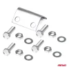 Claxon Camion de tip "goarna", dublu, bitonal, finisaj cromat, alimentare 12V - 24V, 118 dB