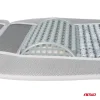 Husa scaun auto cu bile de masaj si suport lombar, dimensiuni 110 x 46 cm, culoare Gri