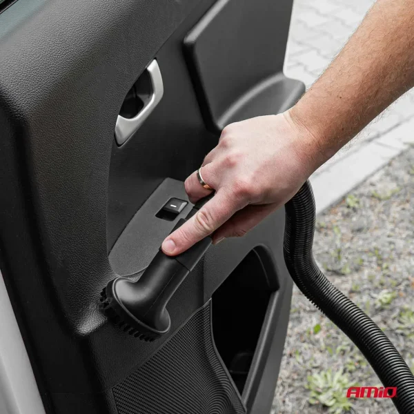 Aspirator Auto PREMIUM, fara sac, cu filtru HEPA, alimentare 12V, putere 60W, vacuum 5kPa