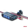 Dispozitiv Auto Premium 3in1, Splitter Bricheta, Incarcator USB/USB-C, Voltmetru Digital, alimentare 12V-24V