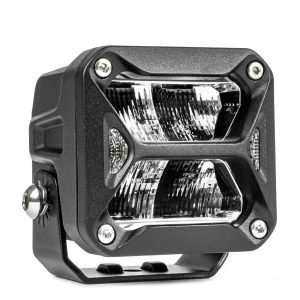 Proiector LED "PRO SERIES" cu doua functii pentru Off-Road, ATV, SSV, putere 18W, 1800lm, culoare 6000K, tensiune 10-30V, dimensiuni 82 x 78 x 76 mm