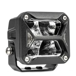 Proiector LED "PRO SERIES" cu doua functii pentru Off-Road, ATV, SSV, putere 18W, 1800lm, culoare 6000K, tensiune 10-30V, dimensiuni 82 x 78 x 76 mm