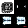 Proiector LED "PRO SERIES" cu doua functii pentru Off-Road, ATV, SSV, putere 18W, 1800lm, culoare 6000K, tensiune 10-30V, dimensiuni 82 x 78 x 76 mm