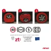 Set 2 lanturi de zapada textile, marime M, omologate EN16662-1 si Onorm V5121