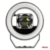 Proiector LED cu Angel Eye model AWL58, pozitie, semnalizare, faza lunga/scurta, pentru Off-Road, ATV, SSV, putere 45W, 8000lm, tensiune 9-36V, dimensiuni 114,5