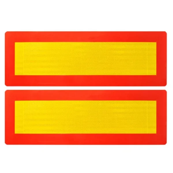 Set placute reflectorizante pentru camioane "VEHICUL LUNG"