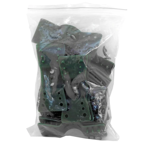 Clema dreptunghiulara, pentru prins plasa umbrire, set 20 buc