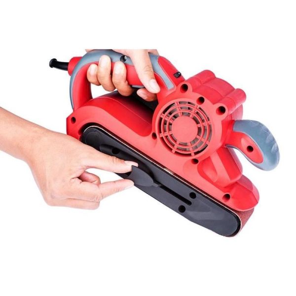 Masina de slefuit cu banda abraziva, 810 W, 76x533 mm, Worcraft