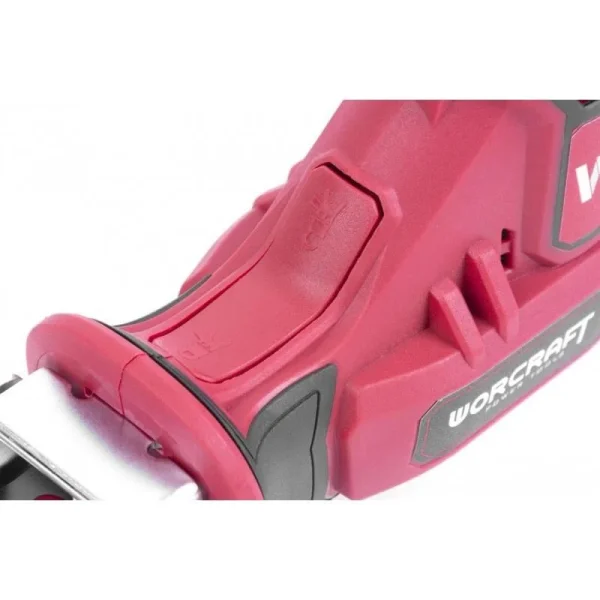 Fierastrau tip sabie, cu 2 acumulatori 2 Ah, incarcator 12V Li-Ion, Worcraft 