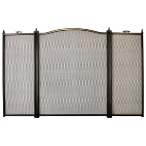 Panou protectie semineu, 60x95 cm, Antique